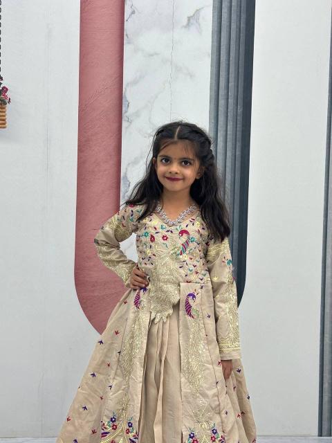 Launching Festival Special Crop Top Pc 528 Vichitra White Affordable kids clothing in bulk - wholesale export